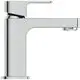 Chromene Armatur von Ideal Standard mit einem schlanken, modernen Design und Auslaufhöhe von 90 mm. Geeignet für verschiedene Waschtischanwendungen.